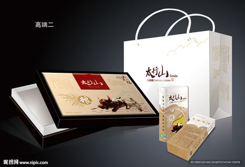 禮品包裝 食品 組合套裝展開(kāi)圖圖片